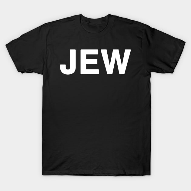 JEW Typography T-Shirt by Holy Bible Verses